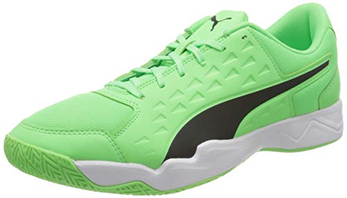 PUMA Auriz, Zapatillas de Fútbol Hombre, Verde (Electric Green Black White), 42.5 EU