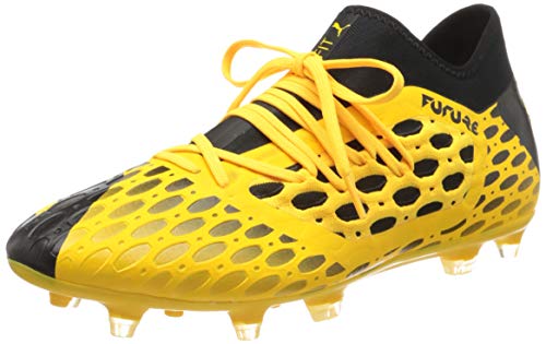 Puma - Future 5.3 Netfit FG/AG, Botas de fútbol Hombre, Amarillo (Ultra Yellow-Puma Black 03), 42 EU