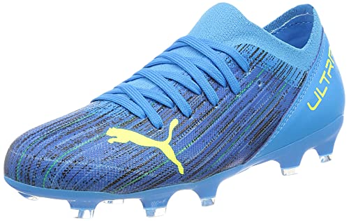 PUMA Ultra 3.2 FG/AG Jr, Zapatillas de fútbol, Blue, 34 EU