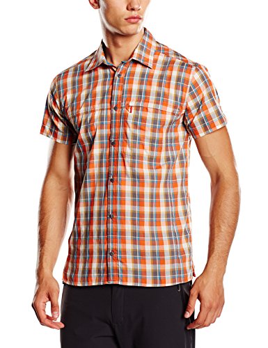 SALEWA Hemd 2.0 Dry M Short Sleeve Shirt - Camisa/Camiseta para Hombre, Color Multicolor (m Chatel TER/brzb/sn), Talla s