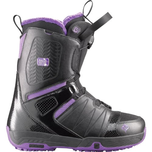 Salomon botas de Snowboard Pearl mujeres negro/blanco 107754-26