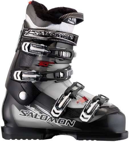 SALOMON Mission 60 - Botas de hombre para esquiar (modelo 2014) negro black/shade Talla:MP 30 (EU 45,5)
