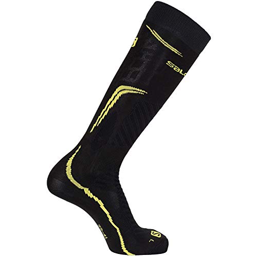 SALOMON X Pro 1 Par de Calcetines de Grosor Medio, Unisex, Negro, Talla L (42-44) SALOMON X Pro 1 Par de Calcetines de Grosor Medio, Unisex, Negro, Talla L (42-44)