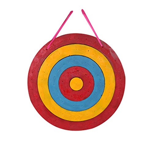 SuDeLLong 1 UNID Redondo EVA Arrow DISTRIBUIDO Portátil para Jóvenes Arco De Arco De Flecha para La Práctica De Tiro Objetivo de Flecha de Tiro con Arco (Color : Coloured, Size : 50x50x4cm)