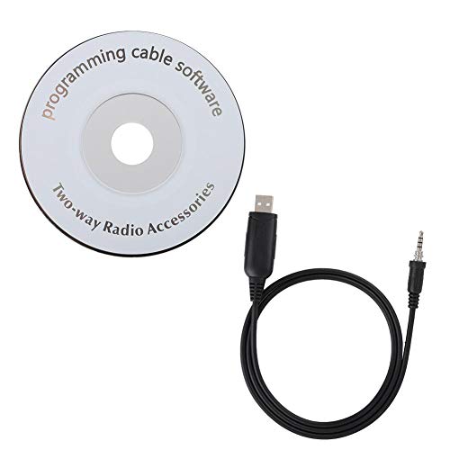 Tangxi Cable de programación USB con CD para los Modelos de Radio VX-6, VX-7, VX-6E, VX-6R, VX-7E, VX-7R, VXA-700, VXA-710, VX-120, VX-127, VX-170, VX-177, VX-460, HX471, FT-250R, FT-270R, FT-277R