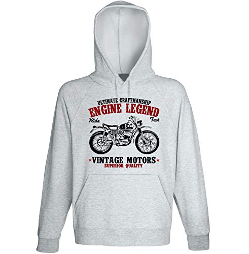 TEESANDENGINES Bultaco Matador (2) Sudadera gris Gris gris XL