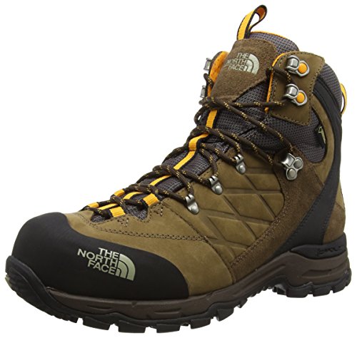 The North Face T0CD30, Botas de Senderismo Hombre, Marrón/Naranja, 43