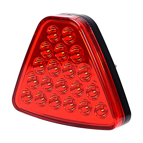 TOOED Luz De Advertencia Universal, Flash Estroboscópico, Lámpara Inversa, Estilo De Coche, Luz De Cola Roja, Luz De Freno De Coche, 12V TOOED Luz De Advertencia Universal, Flash Estroboscópico, Lámpara Inversa, Estilo De Coche, Luz De Cola Roja, Luz De Freno De Coche, 12V