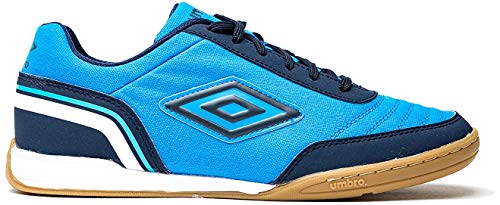 Umbro Futsal Street V, Zapatillas de fútbol Sala para Hombre, Azul (Ibiza Blue/Dark Navy/White Gz9), 41 EU