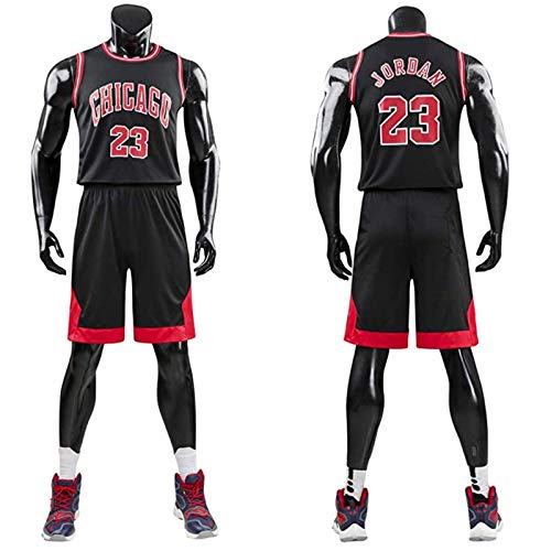 Uniforme De Baloncesto Para Hombres NiñOs Adultos, Chicago Bulls # 23, Conjunto De Uniforme De Baloncesto Michael Jordan, Camiseta Deportiva Sin Mangas Y Pantalones Cortos Uniforme De Baloncesto Para Hombres NiñOs Adultos, Chicago Bulls # 23, Conjunto De Uniforme De Baloncesto Michael Jordan, Camiseta Deportiva Sin Mangas Y Pantalones Cortos