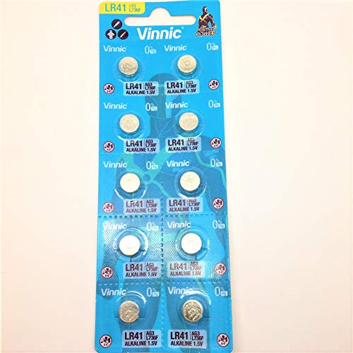 Vinnic L736-C10 AG3 - Pilas alcalinas (10 unidades)