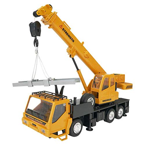 YGB Coche de Control Remoto, 1:24 8CH Simulación Excavadora de camión grúa Pesada, Iluminación de ingeniería RC Camión Vehículos Recargables Coches Juguetes, Juguetes de Regalo para niños YGB Coche de Control Remoto, 1:24 8CH Simulación Excavadora de camión grúa Pesada, Iluminación de ingeniería RC Camión Vehículos Recargables Coches Juguetes, Juguetes de Regalo para niños