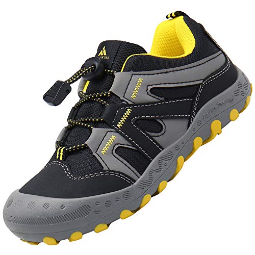 Zapatillas para Niños Zapatos Montaña Niño Calzado Trail para Chicos Respirable Zapatillas Trekking Infantil Negro 37 EU Zapatillas para Niños Zapatos Montaña Niño Calzado Trail para Chicos Respirable Zapatillas Trekking Infantil Negro 37 EU