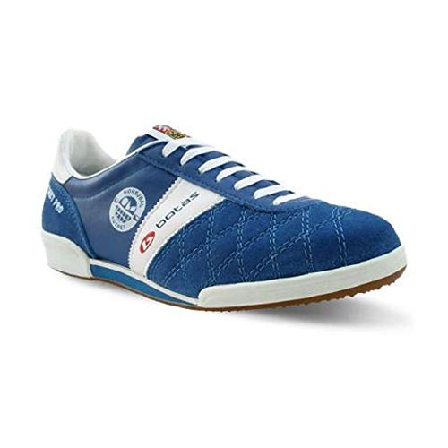 Zapatos tenis balón futnet Pro (azul, color blanco, 43)