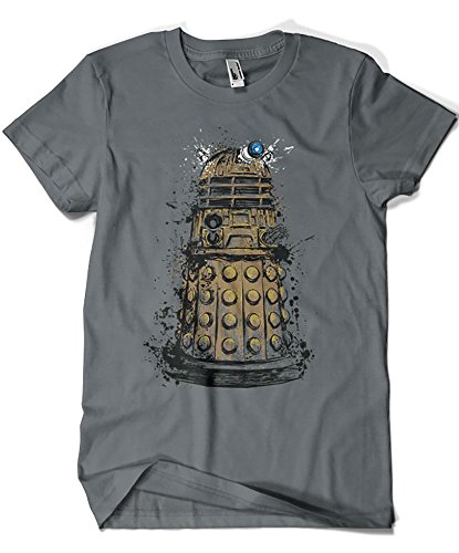 2027-Camiseta Premium, Doctor Who - Exterminate (Dr.Monekers)