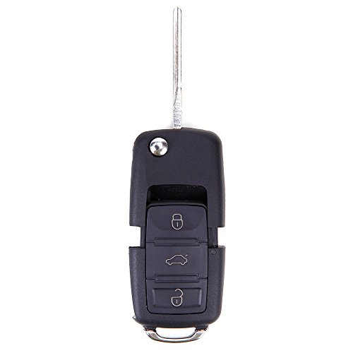3 Botones Carcasa Llave Mando de Vehículos para VW/Golf/Polo/Bora 3 Botones Carcasa Llave Mando de Vehículos para VW/Golf/Polo/Bora
