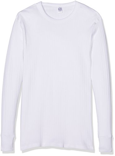 Abanderado Camiseta M/L Niã±o Algodon Inv Manga Larga, Blanco, 16 anos para Niños Abanderado Camiseta M/L Niã±o Algodon Inv Manga Larga, Blanco, 16 anos para Niños