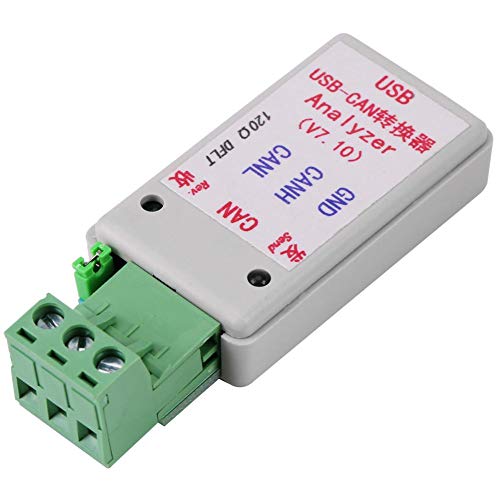 Adaptador USB a CAN, adaptador convertidor de bus USB a CAN con cable USB compatible con XP/WIN7/WIN8