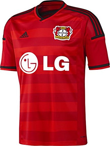 adidas - Camiseta, diseño de Bayer 04 Leverkusen Scarlet/Black/Red Talla:152