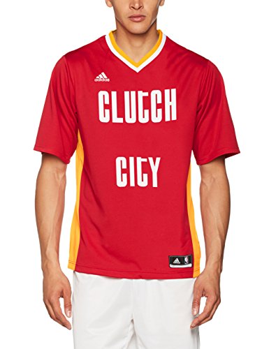 adidas Camiseta, Hombre, Rojo (NBA Houston Rockets 12 3Nd), S