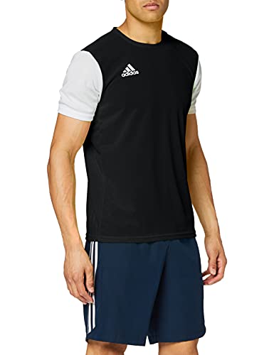 adidas ESTRO 19 JSY Camiseta de Manga Corta, Niños, Black, M