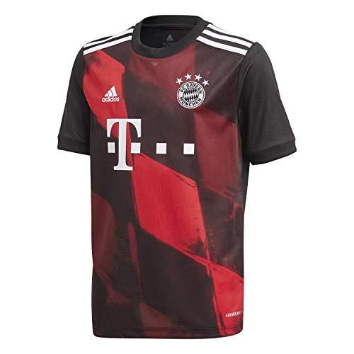 adidas FC Bayern Munchen Temporada 2020/21 FCB 3 JSY Y Camiseta Tercera equipación, Niño, Negro, 128