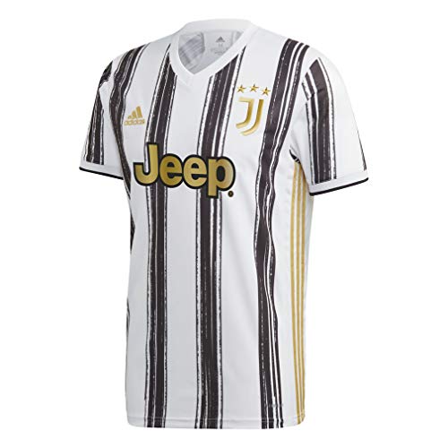 adidas Juventus FC Temporada 2020/21 JUVE H JSY Camiseta Primera equipación, Unisex, Negro, S