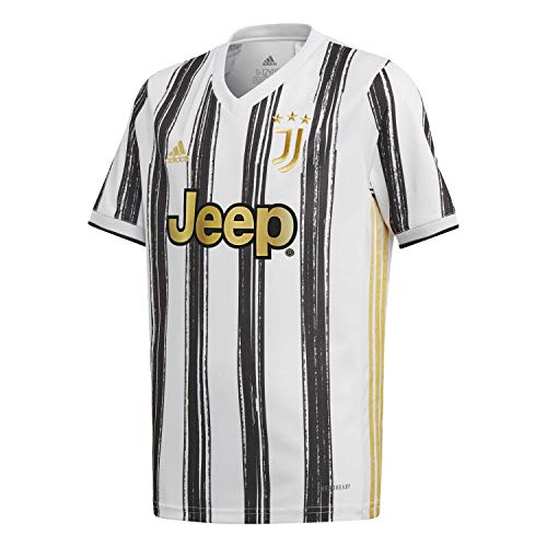 adidas Juventus FC Temporada 2020/21 JUVE H JSY Y Camiseta Primera equipación, Niño, White/Black, 164