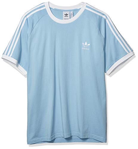 adidas Originals 3-Stripes T-Shirt Camiseta, Cielo Claro, XS para Hombre adidas Originals 3-Stripes T-Shirt Camiseta, Cielo Claro, XS para Hombre