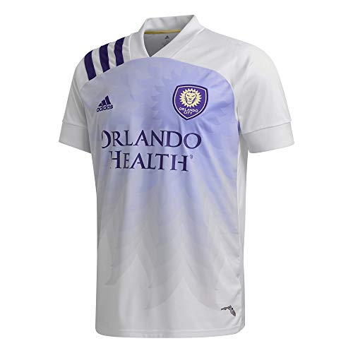 adidas Orlando City SC Temporada 2020/21 Camiseta Segunda equipación, Unisex, Blanco, XS