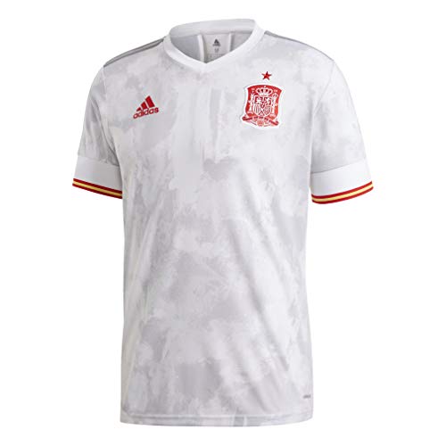 adidas Selección Española Temporada 2020/21 Camiseta Segunda equipación, Unisex, White/Light Onix, L