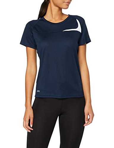 adidas Spiro Trainings-Shirt Camiseta, Azul (Navy/White 252), XL para Mujer