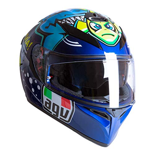 AGV K3 SV-S Rossi Misano 2015 Casco Integral De Moto Talla L