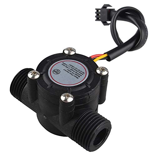 ARCELI YF-S201 1-30L / min Contador de Sala de Flujo de Agua/Sensor Control de Agua Interruptor de caudal de Agua Medidor de Flujo Medidor de caudalímetro ARCELI YF-S201 1-30L / min Contador de Sala de Flujo de Agua/Sensor Control de Agua Interruptor de caudal de Agua Medidor de Flujo Medidor de caudalímetro