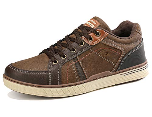 ARRIGO BELLO Zapatos Hombre Vestir Casual Zapatillas Deportivas Transpirables Gimnasio Correr Running Sneakers Al Aire Libre Tamaño 41-46 (1Marrón, Numeric_41) ARRIGO BELLO Zapatos Hombre Vestir Casual Zapatillas Deportivas Transpirables Gimnasio Correr Running Sneakers Al Aire Libre Tamaño 41-46 (1Marrón, Numeric_41)