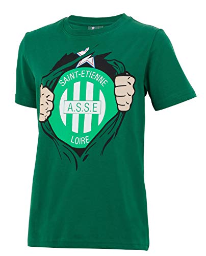 AS Saint Etienne ASSE – Camiseta oficial para niño, Niños, verde, 6 años