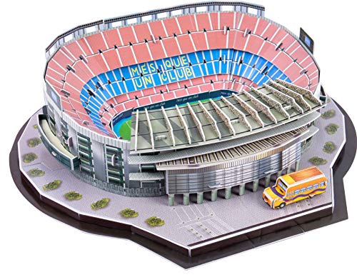 Auveach Rompecabezas tridimensional en 3D con diseño de campo de fútbol de 2019 para niños y jóvenes. Juguete con detalle de encantadora hada en casa