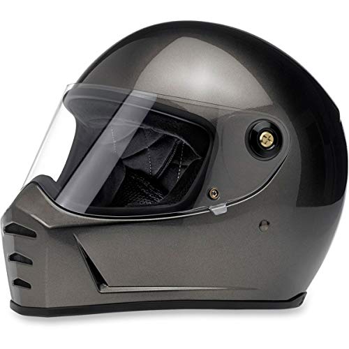 Biltwell Lane divisor sólido Full-Face casco de moto – BRONCE metálico