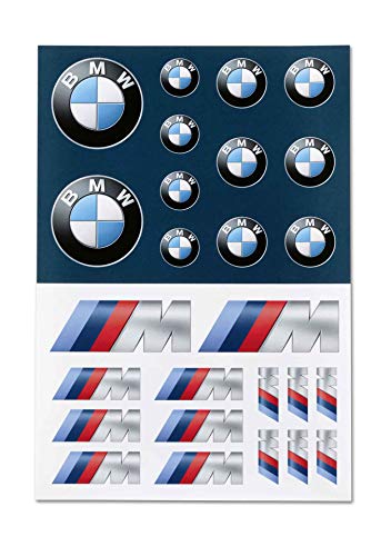 BMW - Juego de pegatinas originales con logotipo M BMW - Juego de pegatinas originales con logotipo M