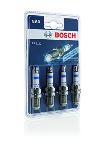Bosch 0242222804 FR91X 520 - Bujías (4 unidades)