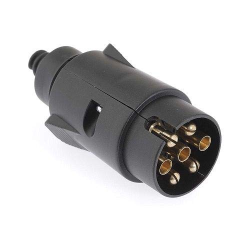 CABLEPELADO Enchufe de Remolque de 7 Pines 12V CABLEPELADO Enchufe de Remolque de 7 Pines 12V