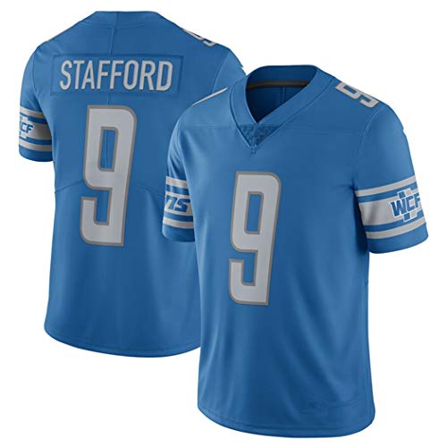 Camiseta casual de manga corta para hombre, camiseta de fútbol nacional de deportes AFL Lions Team Fan Jersey, número de jugador #9/#20/#33/#81/#23 (color: azul #9, talla: S)