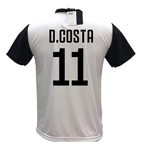 Camiseta de fútbol Juventus D. Costa 11 réplica autorizada 2018-2019 para niño (tallas 2 4 6 8 10 12) adulto (S M L XL) (2 años)