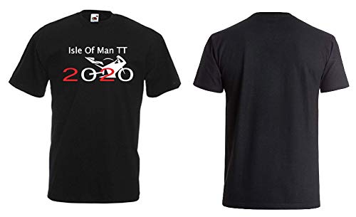 Camiseta de la Isla de Man TT 2020 para coche en el borde John Mcguiness Guy Martin Bike (M)
