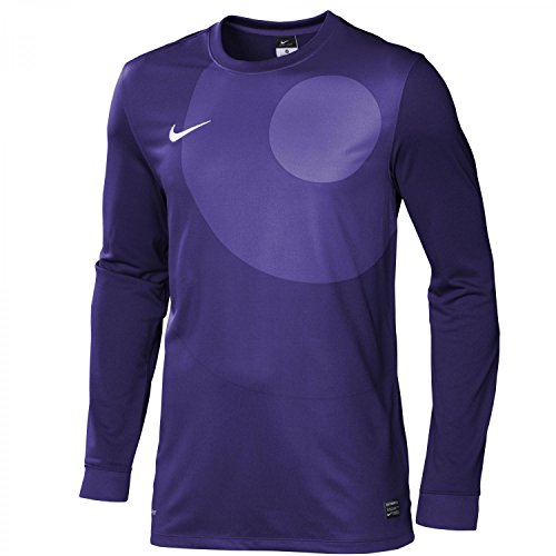 Camiseta de portero de manga larga Nike Park IV, L/Jovenetud, Púrpura