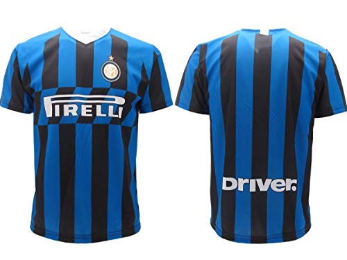 Camiseta FC Inter Neutra Oficial Temporada 2019/2020 Réplica Autorizada Sin Nombre y Sin Número Talla 8 años - 12 años (12 años)