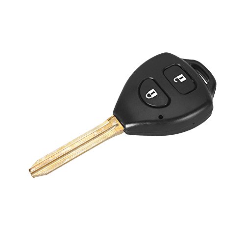 Carcasa llave para Toyota Hilux Verso Urban Cruiser IQ Rav4 Yaris | 2 Botones | Mando a distancia