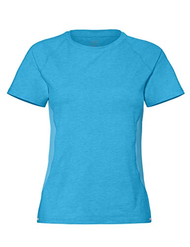 CARE OF by PUMA Camiseta de entrenamiento de manga corta para mujer, Azul (Bonnie Blue), 40, Label: M