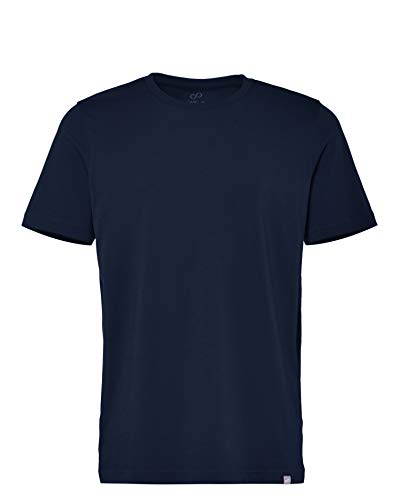 CARE OF by PUMA Camiseta de manga corta para hombre, algodón, cuello redondo, Azul (Blue), XS, Label: XS