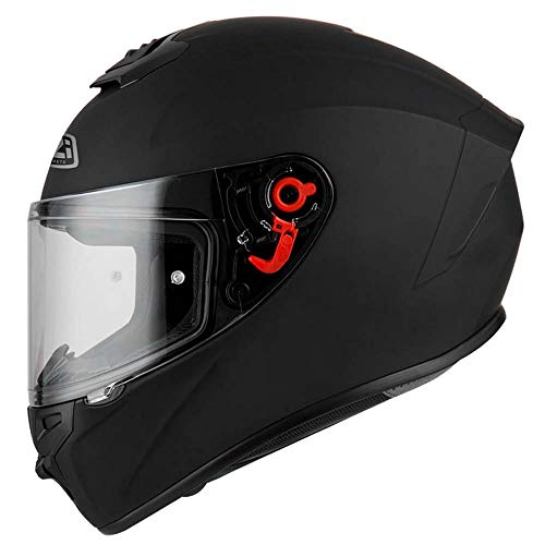 Casco de Moto Integral NZI Trendy Negro Mate (M) Casco de Moto Integral NZI Trendy Negro Mate (M)